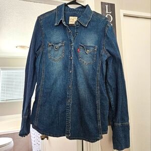 Womens Levi's Shirt Large